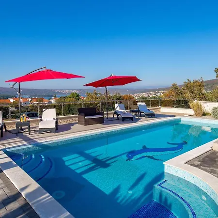 Lovely In With Outdoor Swimming Pool Punat